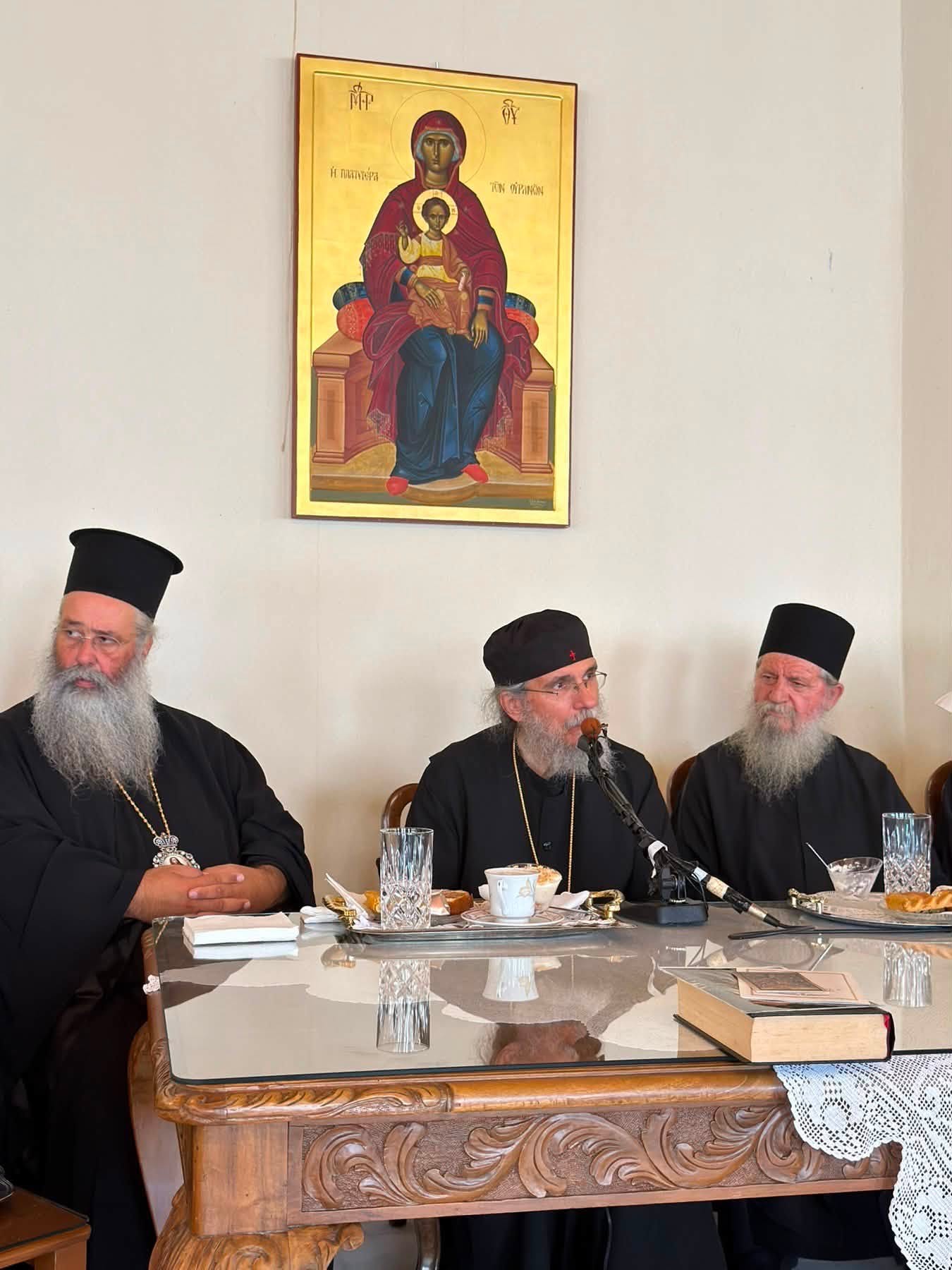 Ο Μητροπολίτης Αρούσας εόρτασε τα ονομαστήριά του στον Όλυμπο - μια φωτογραφία 8