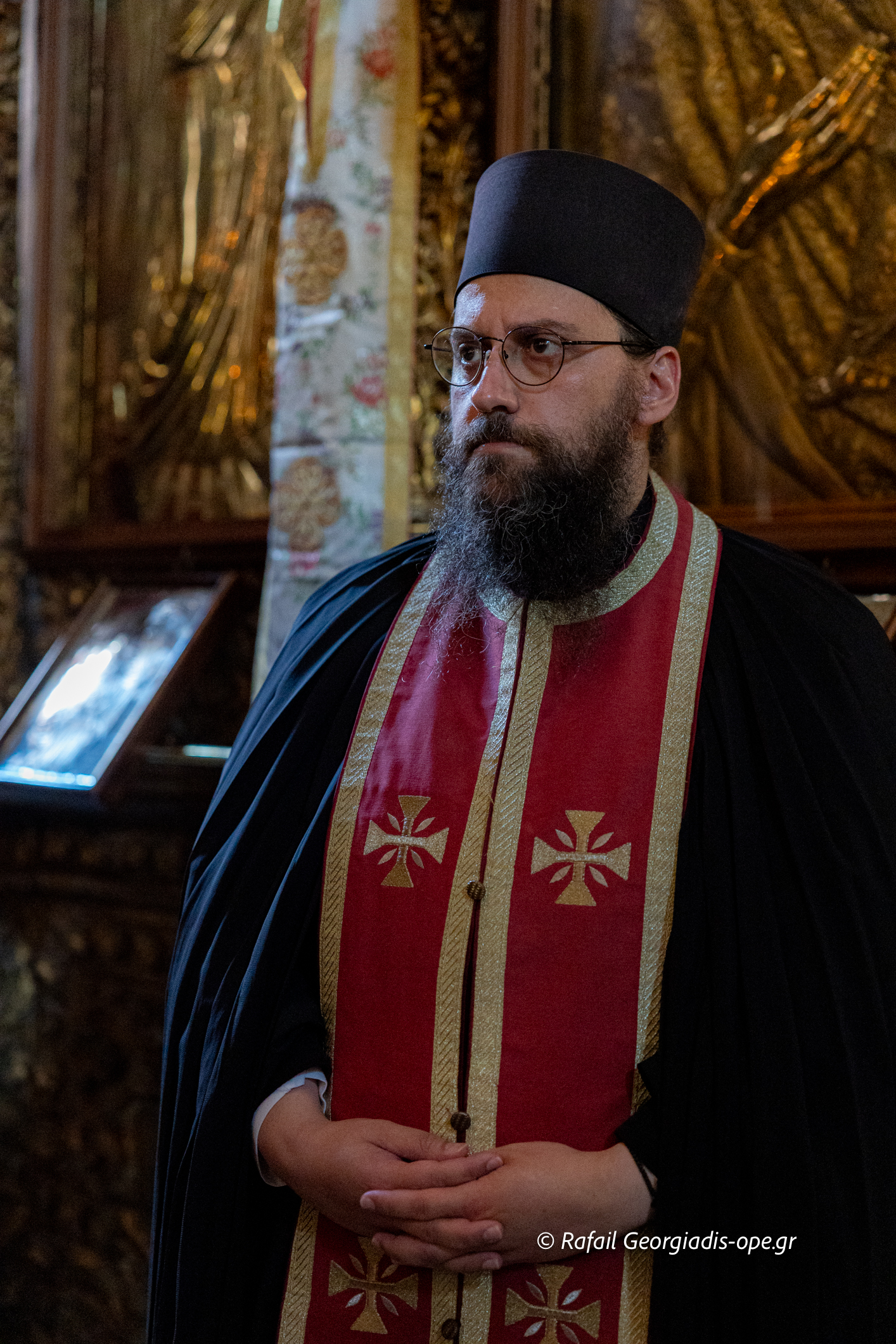 Η Μονή Βατοπαιδίου πανηγύρισε την Κοίμηση της Παναγίας - μια φωτογραφία 9
