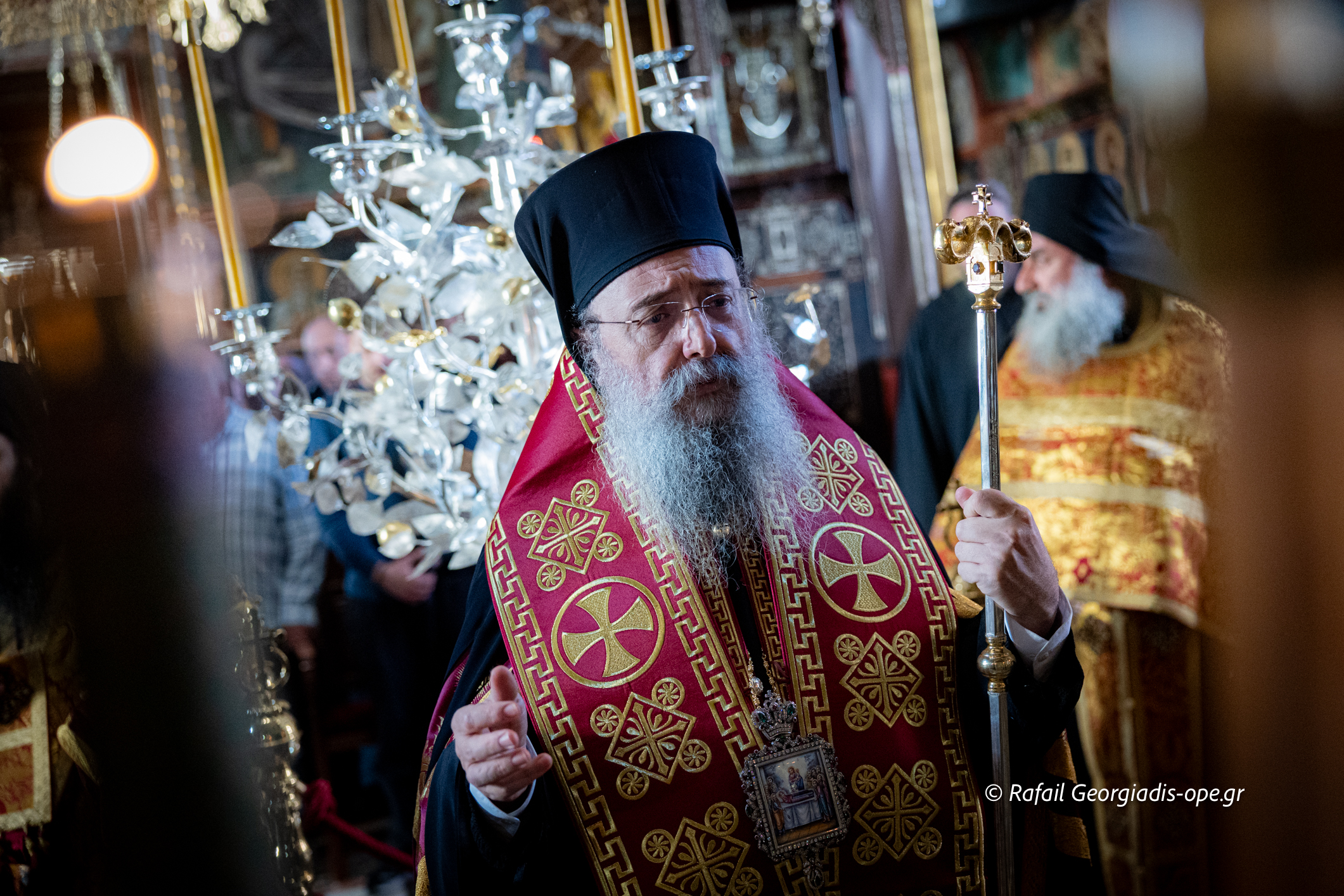 Η Μονή Βατοπαιδίου πανηγύρισε την Κοίμηση της Παναγίας - μια φωτογραφία 10
