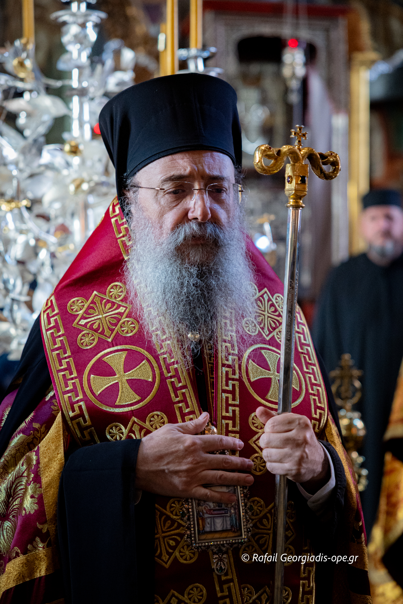Η Μονή Βατοπαιδίου πανηγύρισε την Κοίμηση της Παναγίας - μια φωτογραφία 12