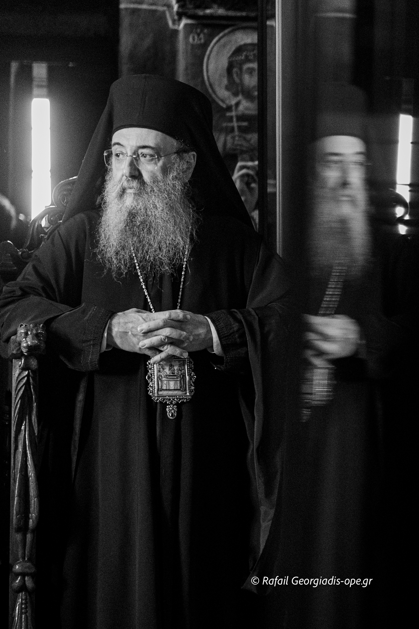 Η Μονή Βατοπαιδίου πανηγύρισε την Κοίμηση της Παναγίας - μια φωτογραφία 13