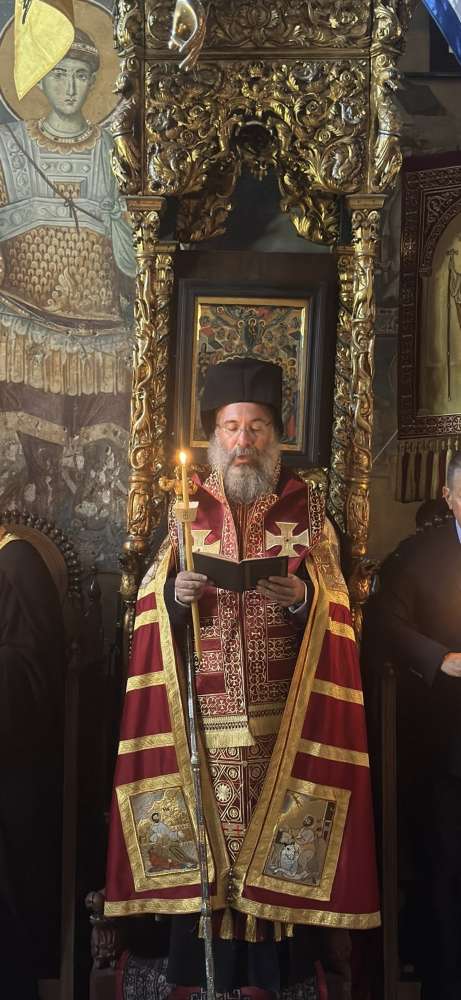 Ο Μητροπολίτης Ρεθύμνης προεξήρχε της Αγρυπνίας στο Πρωτάτο του Αγίου Όρους - μια φωτογραφία 3