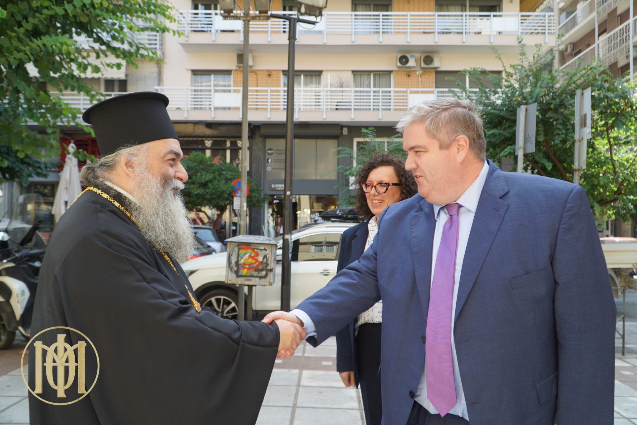 Ο Μητροπολίτης Βοστώνης Μεθόδιος επισκέφθηκε τη Μητρόπολη Θεσσαλονίκης - μια φωτογραφία 2