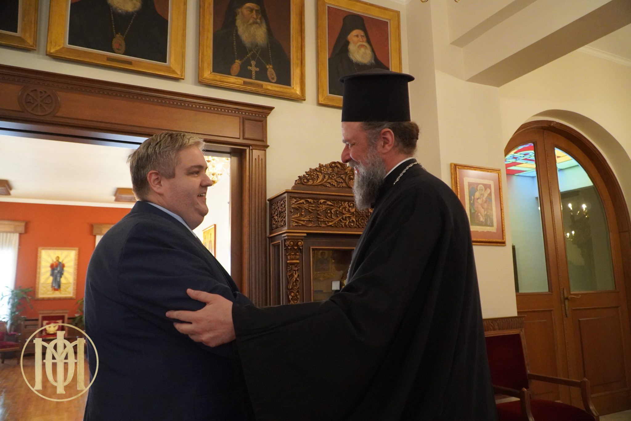 Ο Μητροπολίτης Βοστώνης Μεθόδιος επισκέφθηκε τη Μητρόπολη Θεσσαλονίκης - μια φωτογραφία 3