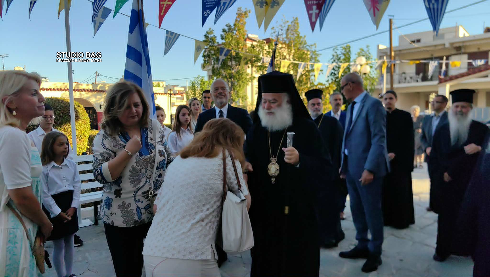 Ο Πατριάρχης Αλεξανδρείας επισκέφθηκε τη Νέα Κίο Αργολίδας - μια φωτογραφία 2