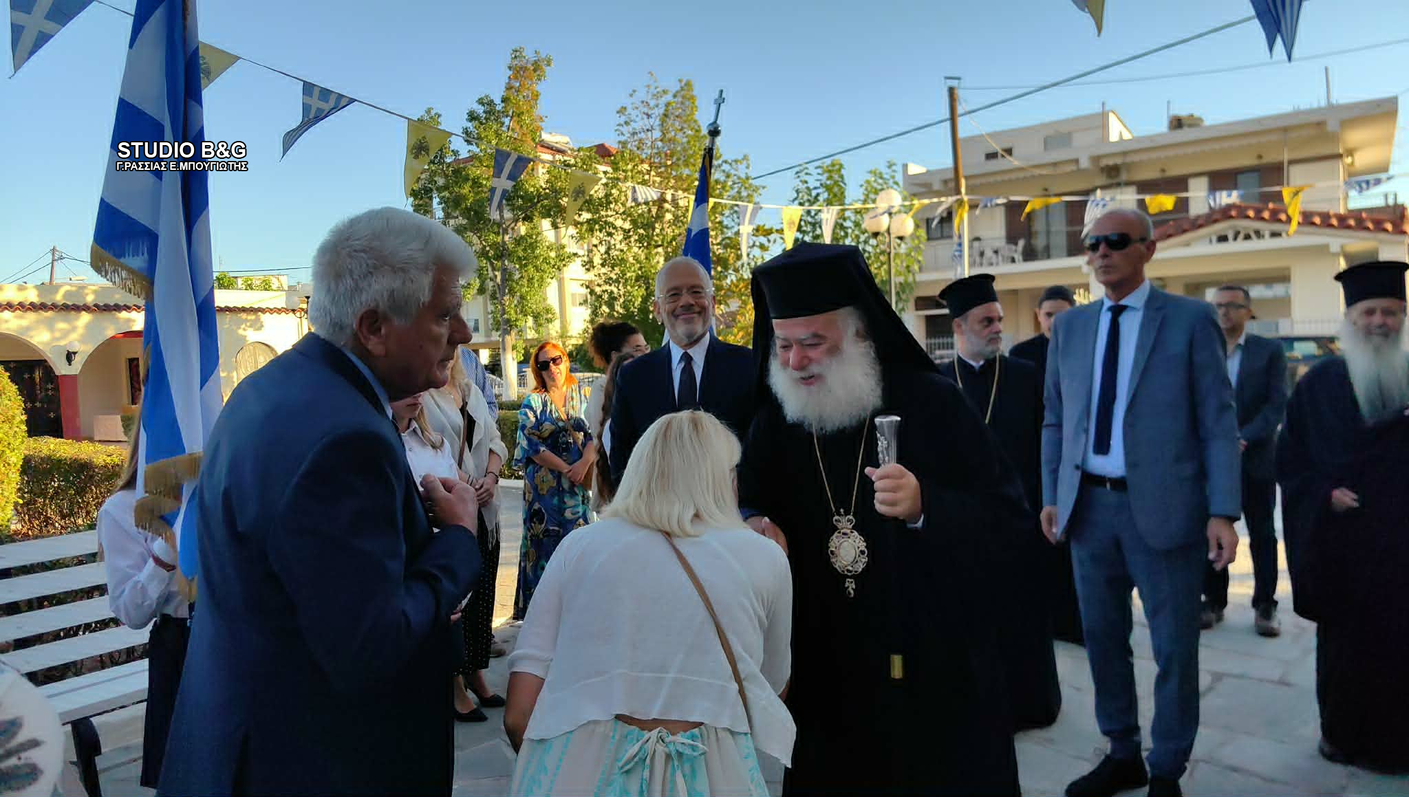 Ο Πατριάρχης Αλεξανδρείας επισκέφθηκε τη Νέα Κίο Αργολίδας - μια φωτογραφία 3