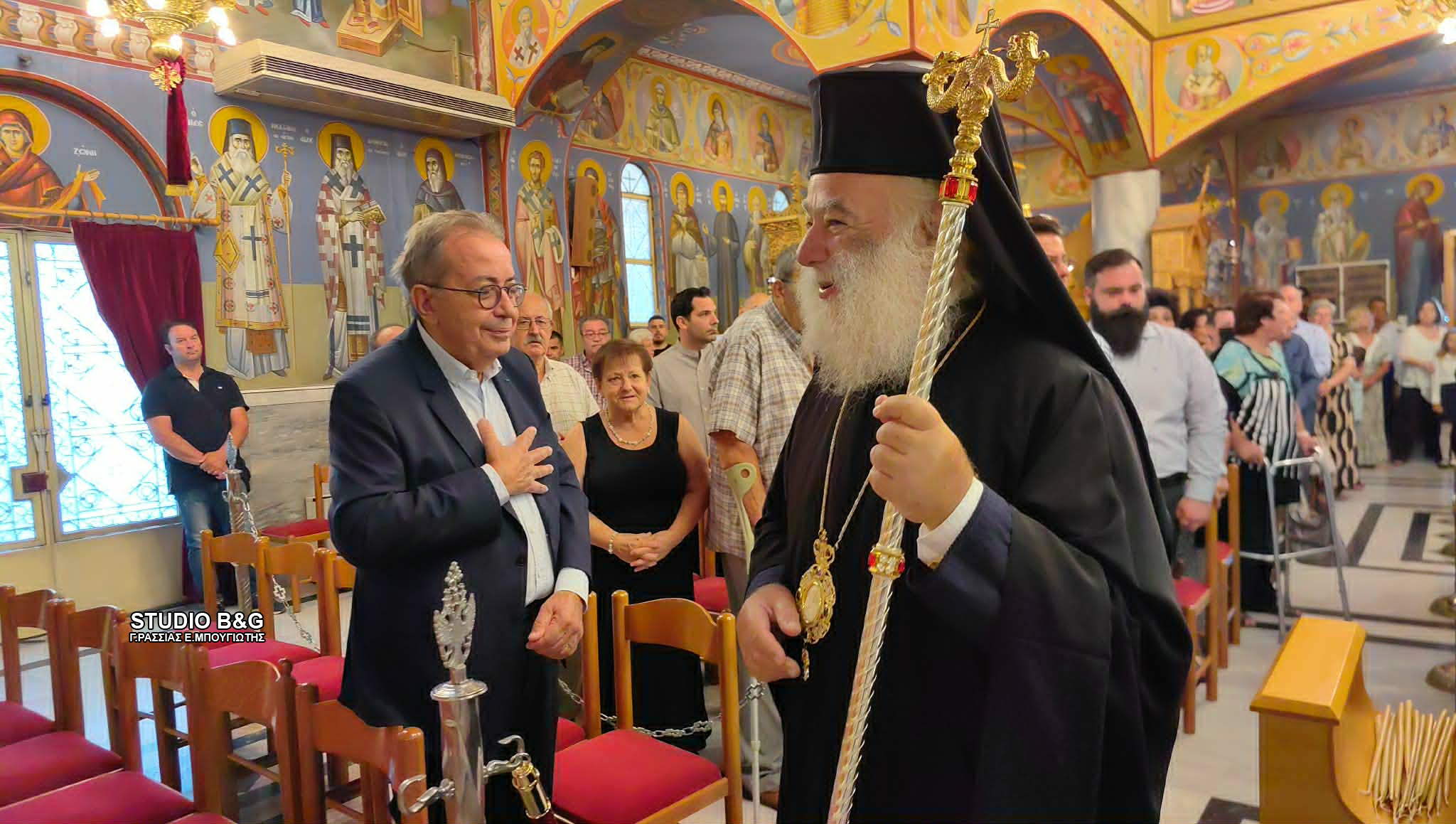 Ο Πατριάρχης Αλεξανδρείας επισκέφθηκε τη Νέα Κίο Αργολίδας - μια φωτογραφία 5