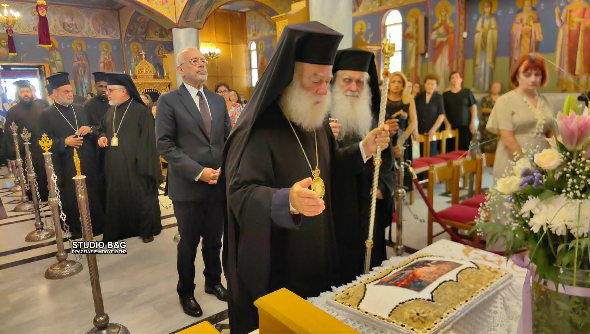 Ο Πατριάρχης Αλεξανδρείας επισκέφθηκε τη Νέα Κίο Αργολίδας - μια φωτογραφία 7