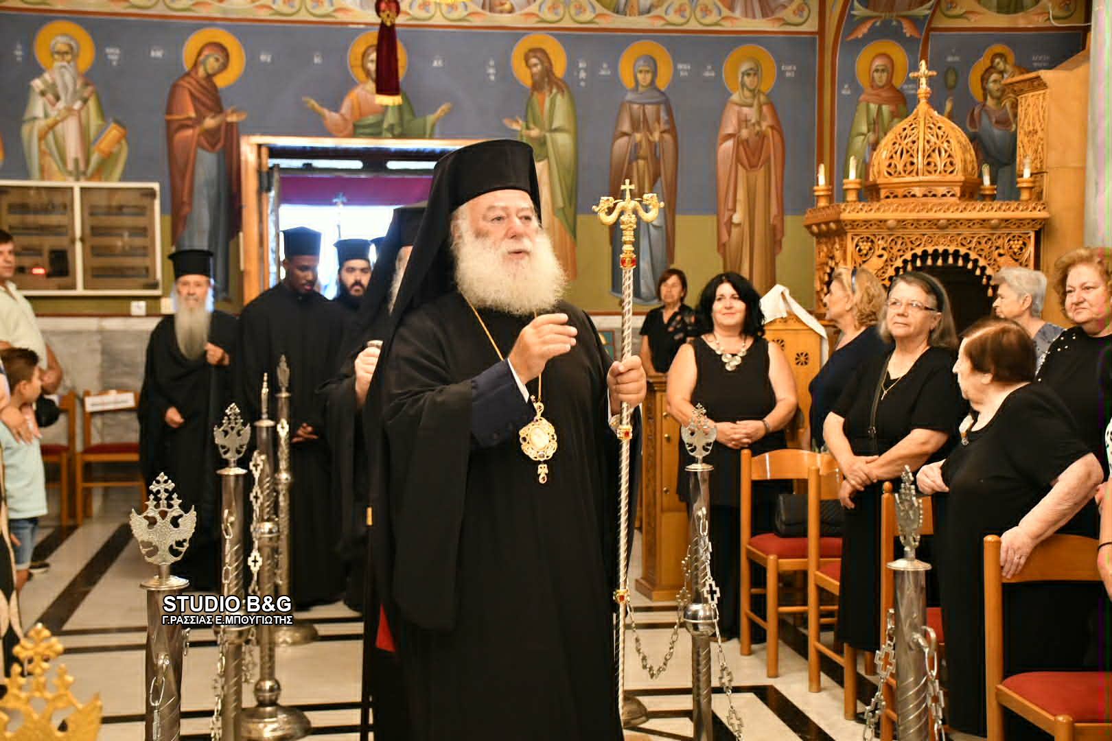 Ο Πατριάρχης Αλεξανδρείας επισκέφθηκε τη Νέα Κίο Αργολίδας - μια φωτογραφία 14