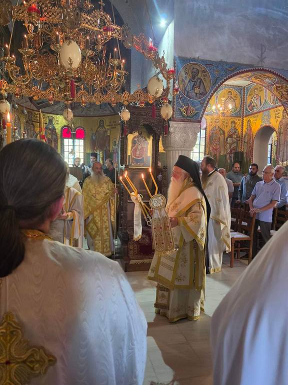 Μισό αιώνα μοναχικής ζωής εόρτασε η Γερόντισσα Νυμφοδώρα στην Ξενιά - μια φωτογραφία 1