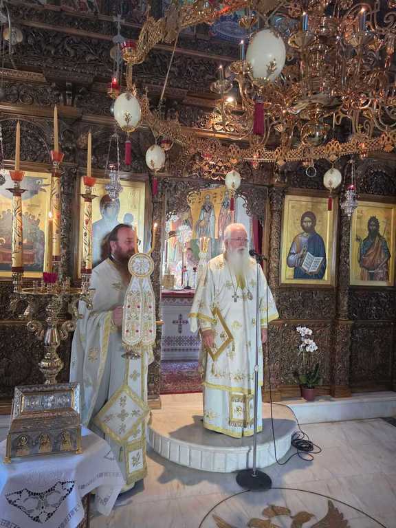 Μισό αιώνα μοναχικής ζωής εόρτασε η Γερόντισσα Νυμφοδώρα στην Ξενιά - μια φωτογραφία 3