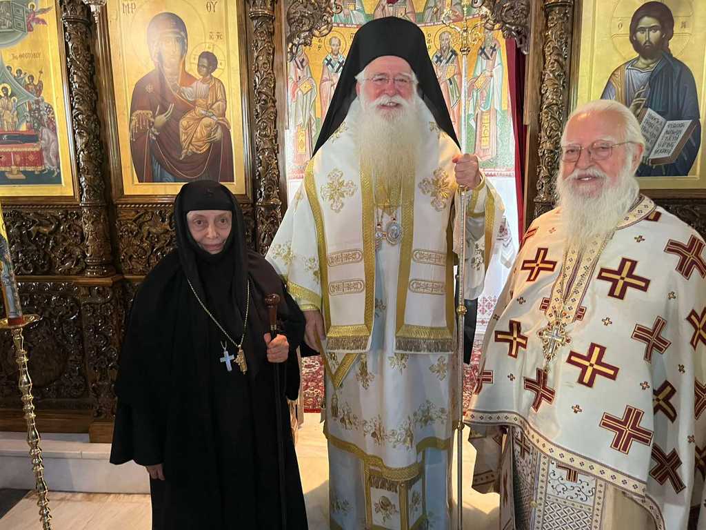 Μισό αιώνα μοναχικής ζωής εόρτασε η Γερόντισσα Νυμφοδώρα στην Ξενιά - μια φωτογραφία 5