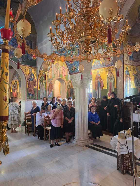 Μισό αιώνα μοναχικής ζωής εόρτασε η Γερόντισσα Νυμφοδώρα στην Ξενιά - μια φωτογραφία 8