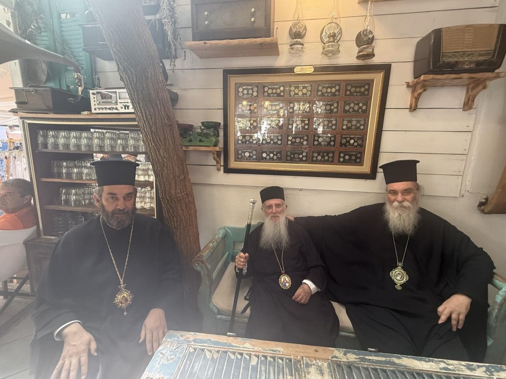 O Μητροπολίτη Λάμπης εόρτασε ανεπίσημα τα ονομαστήριά του - μια φωτογραφία 7