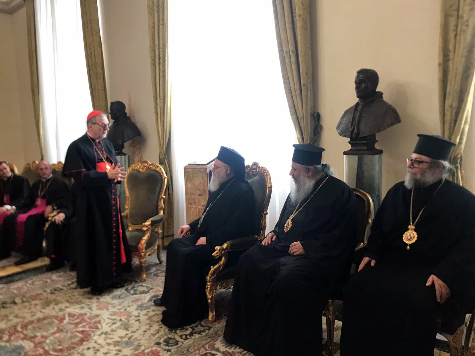 Ο Πατριάρχης Αντιοχείας Ιωάννης συναντήθηκε με τον Πάπα Λέοντα στο Βατικανό - μια φωτογραφία 3