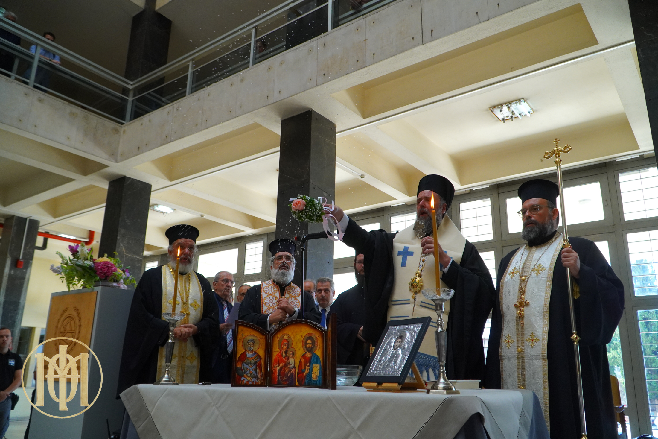 Ο Μητροπολίτης Θεσσαλονίκης τέλεσε Αγιασμό στο Δικαστικό Μέγαρο - μια φωτογραφία 4