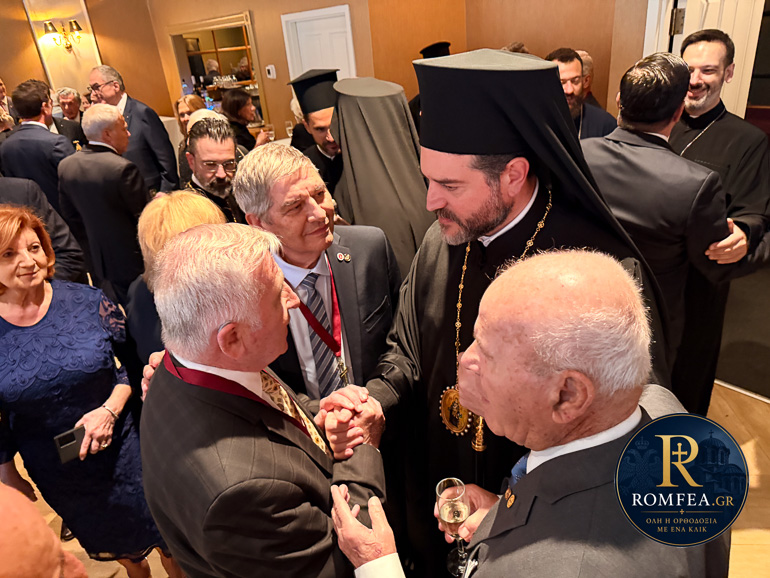 Δείπνο από τους Άρχοντες του Καναδά προς τιμήν του νέου Αρχιεπισκόπου - μια φωτογραφία 3