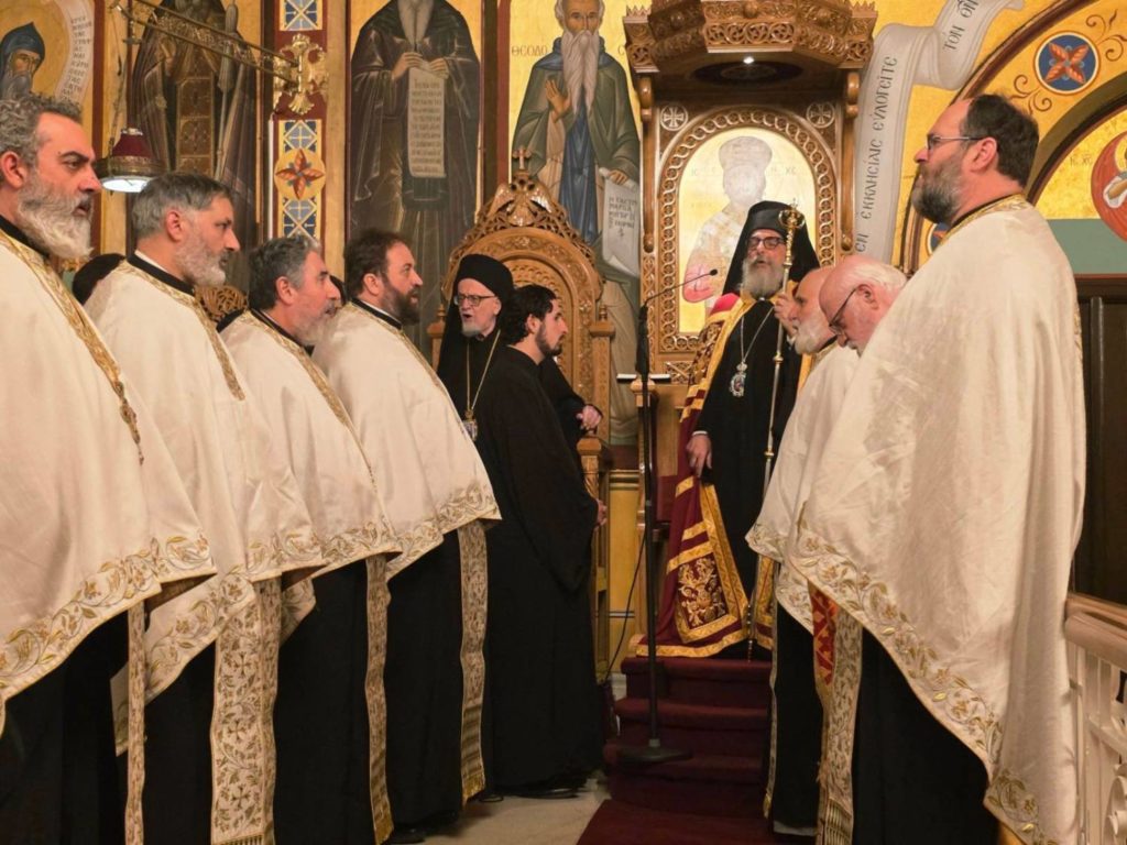 Δισαρχιερατικός Εσπερινός για τον Άγιο Ευστάθιο τελέσθηκε στη Μελβούρνη - μια φωτογραφία 1
