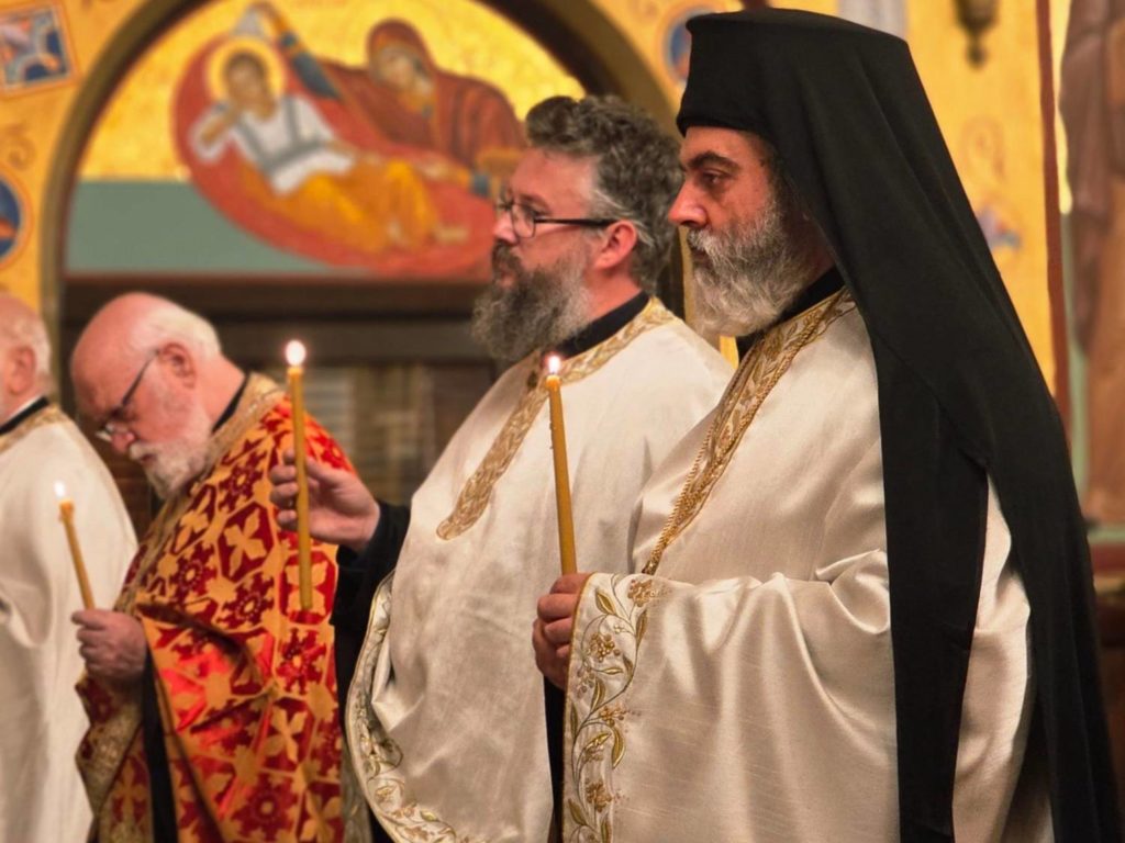 Δισαρχιερατικός Εσπερινός για τον Άγιο Ευστάθιο τελέσθηκε στη Μελβούρνη - μια φωτογραφία 3