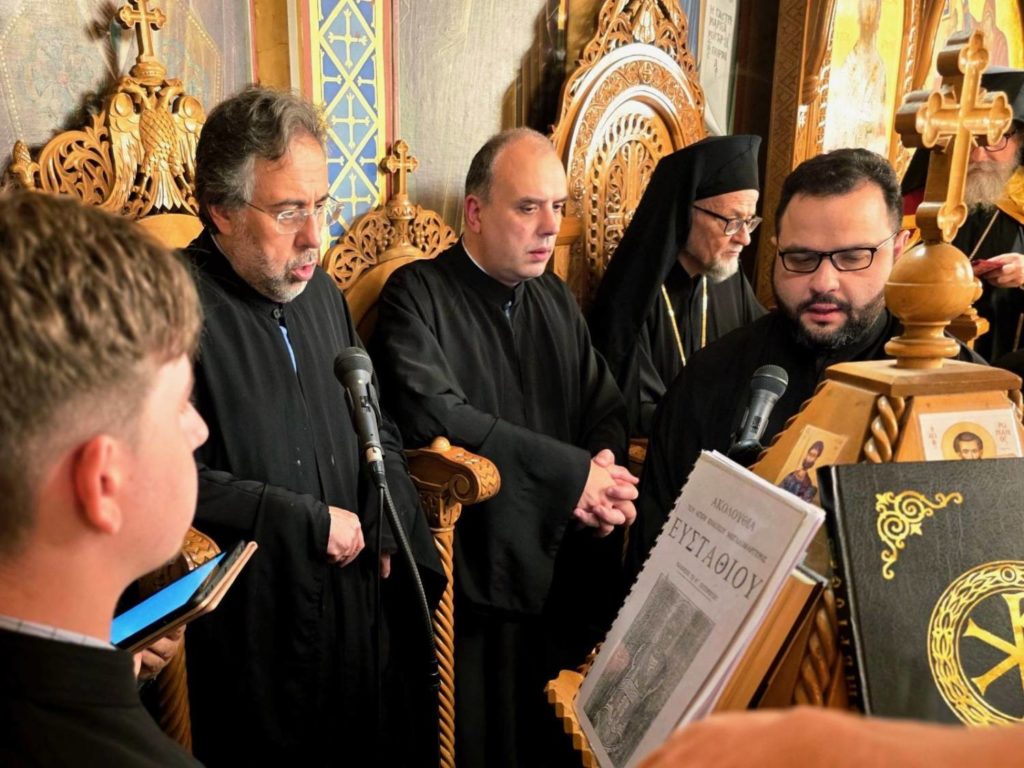 Δισαρχιερατικός Εσπερινός για τον Άγιο Ευστάθιο τελέσθηκε στη Μελβούρνη - μια φωτογραφία 4