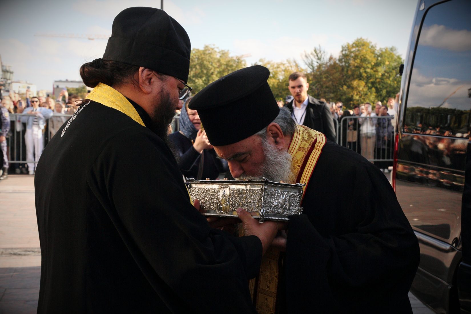 Η δεξιά χείρα του Αγίου Σπυρίδωνος αναχώρησε από τη Μόσχα για το Καζακστάν - μια φωτογραφία 18