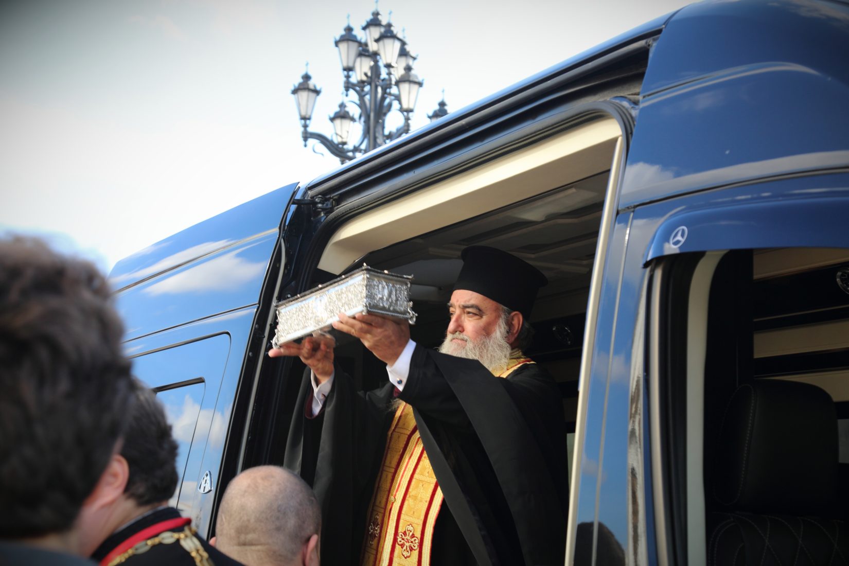 Η δεξιά χείρα του Αγίου Σπυρίδωνος αναχώρησε από τη Μόσχα για το Καζακστάν - μια φωτογραφία 19