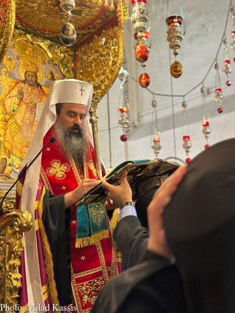 Λαμπρή υποδοχή του Πατριάρχη Βουλγαρίας στη Βηθλεέμ - μια φωτογραφία 5