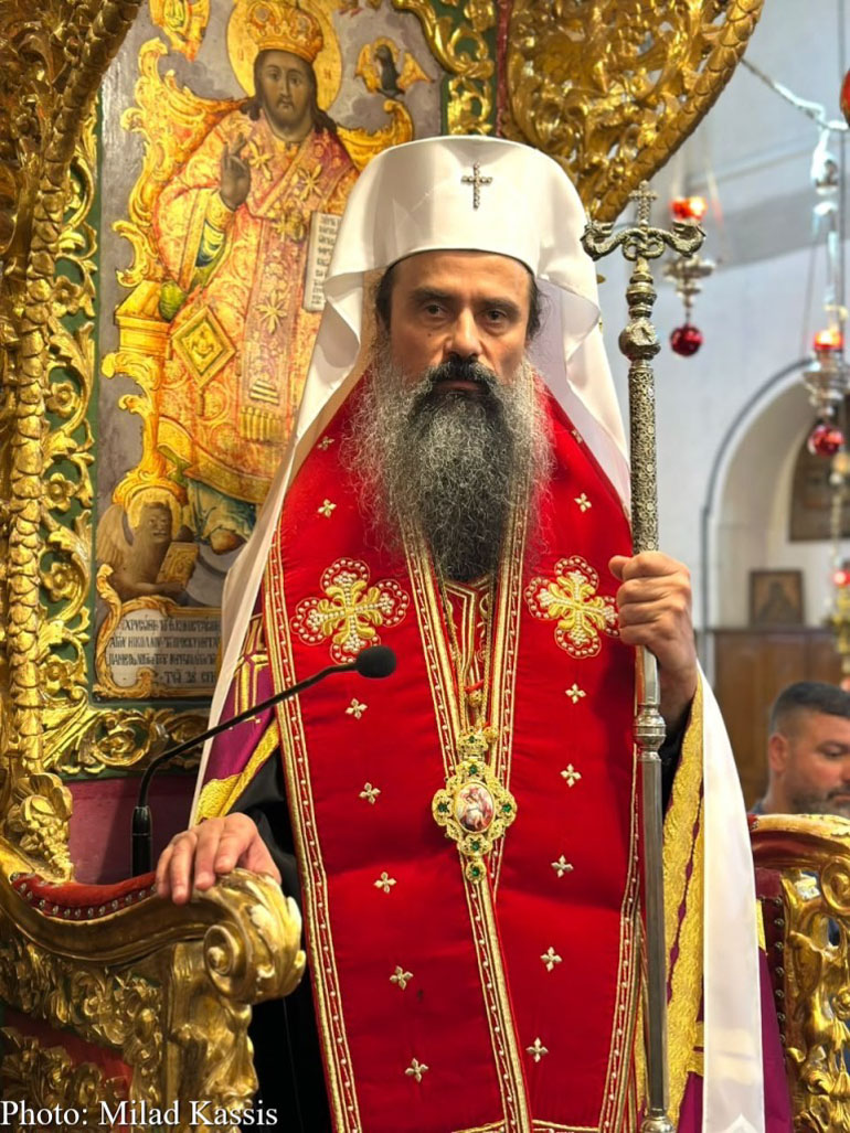 Λαμπρή υποδοχή του Πατριάρχη Βουλγαρίας στη Βηθλεέμ - μια φωτογραφία 9