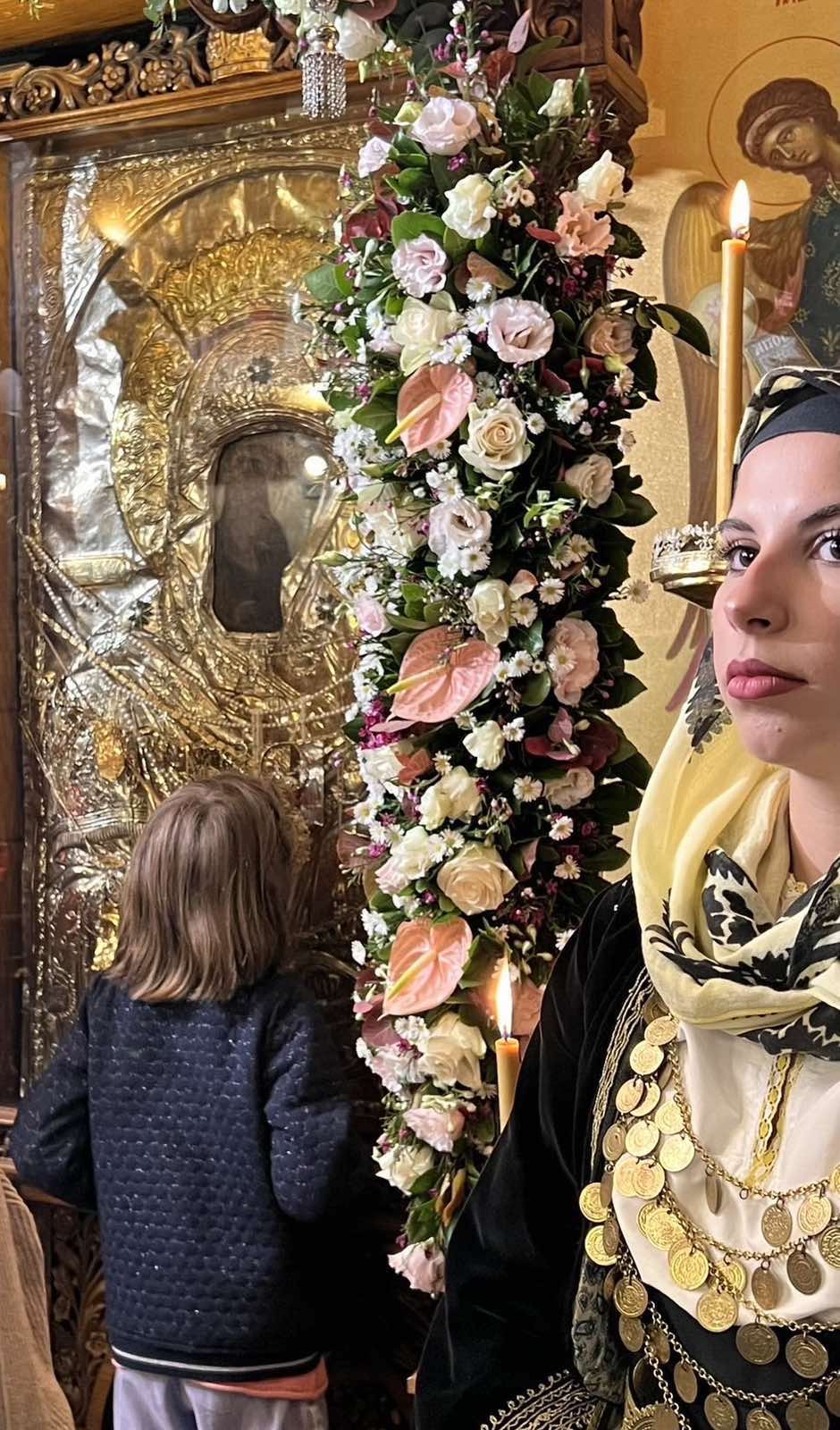 Με Πολυαρχιερατική Θεία Λειτουργία τιμήθηκε η Βουρλιώτισσα στη Νέα Φιλαδέλφεια - μια φωτογραφία 14