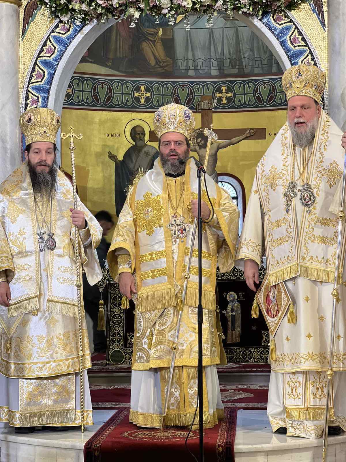 Με Πολυαρχιερατική Θεία Λειτουργία τιμήθηκε η Βουρλιώτισσα στη Νέα Φιλαδέλφεια - μια φωτογραφία 18