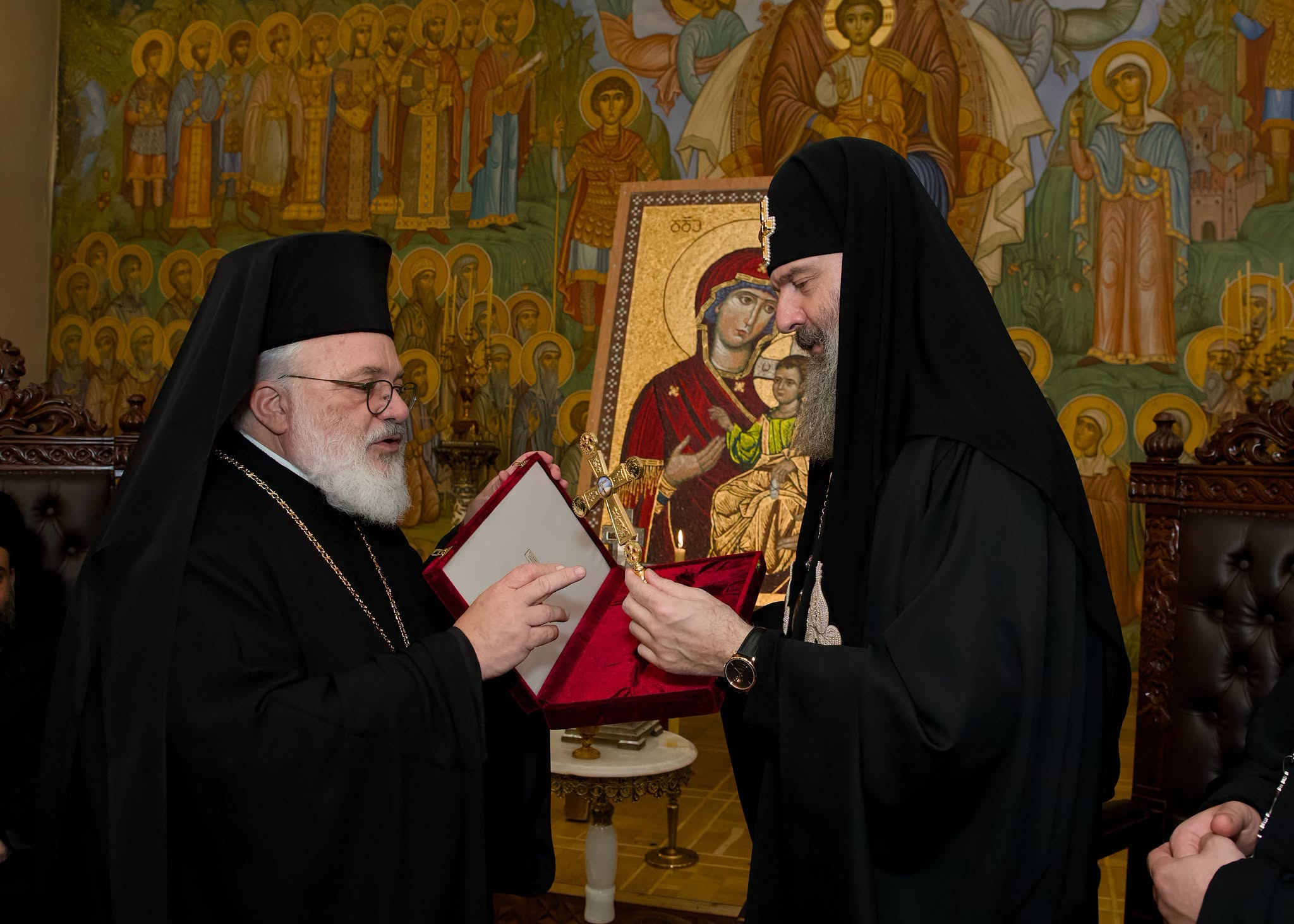 Ο Πατριάρχης Γεωργίας δέχθηκε Ορθοδόξους Ιεράρχες στην Τιφλίδα - μια φωτογραφία 3