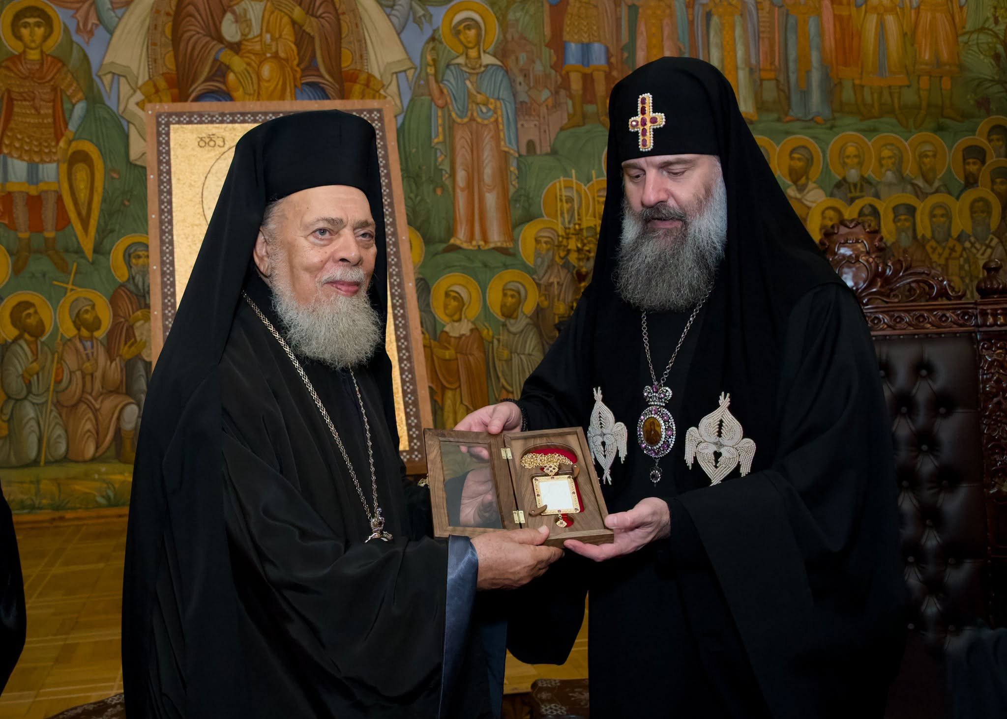 Ο Πατριάρχης Γεωργίας δέχθηκε Ορθοδόξους Ιεράρχες στην Τιφλίδα - μια φωτογραφία 4