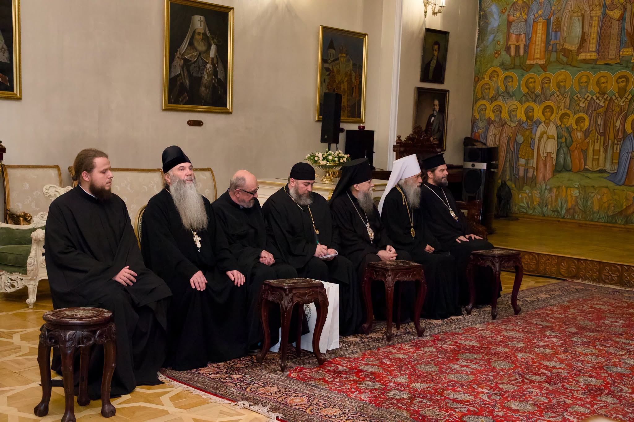 Ο Πατριάρχης Γεωργίας δέχθηκε Ορθοδόξους Ιεράρχες στην Τιφλίδα - μια φωτογραφία 15