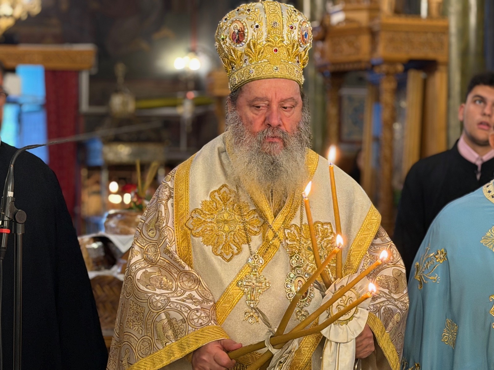 Εορτάστηκε η επέτειος χειροτονίας του Επισκόπου Κερνίτσης Χρυσάνθου στην Πάτρα - μια φωτογραφία 2