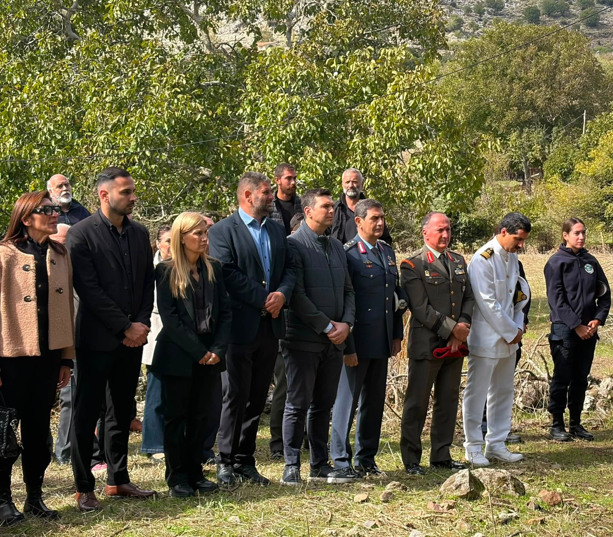 Σφακιά: Τίμησαν τους εκτελεσθέντες του Οκτωβρίου 1943 στον Καλλικράτη - μια φωτογραφία 5