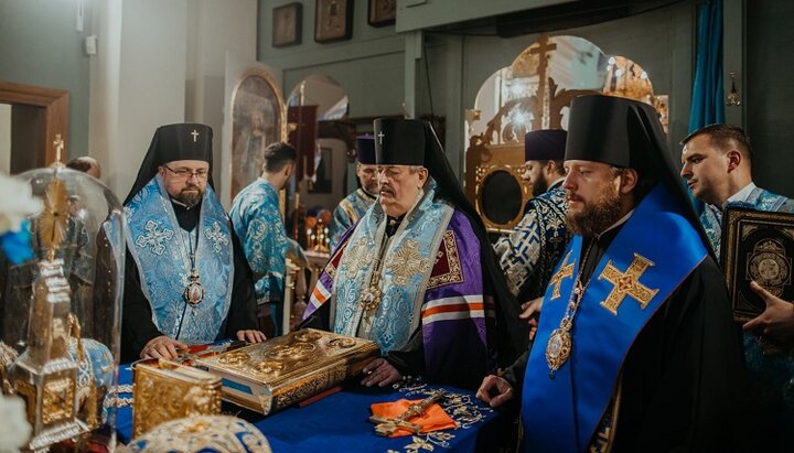 Αγρυπνία στην πόλη Χελμ (Πολωνία). Φωτογραφία: σελίδα του επισκόπου Βίκτωρα στο Facebook