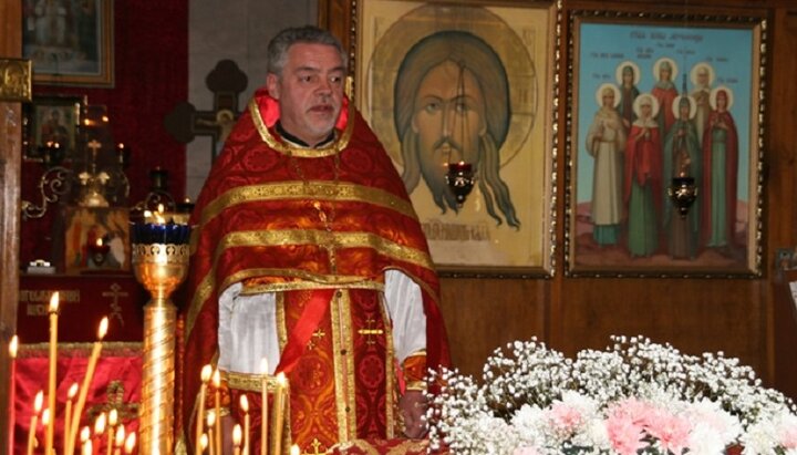 Ιερέας Βαλεντίν Μέλνικ. Φωτογραφία: zhenmirkerch.church.ua