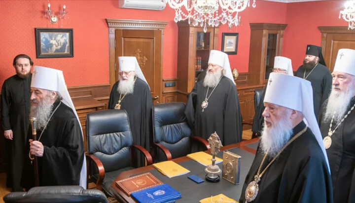 Συνεδρία της Ιεράς Συνόδου UOC. Φωτογραφία: news.church.ua