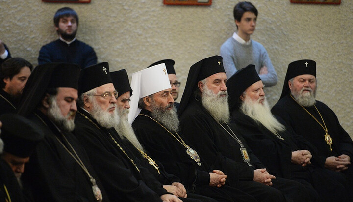 Ο Μητροπολίτης Ονούφριος στην προσυνοδική συνάντηση των Προκαθημένων των Ορθοδόξων Εκκλησιών. Φωτογραφία: pravmir.ru