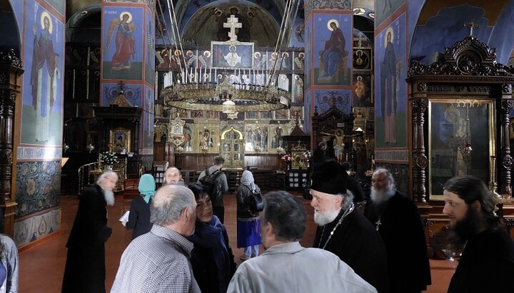 Επιτροπή του Υπουργείου Πολιτισμού στη Λαύρα του Ποτσάεφ στις 5 Ιουνίου 2024. Φωτογραφία: mcip.gov.ua