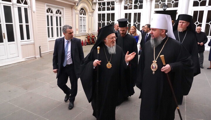 Επιφάνιος Ντουμένκο στο Φανάρι. Φωτογραφία αρχείου. Φωτογραφία: orthodoxtimes.com