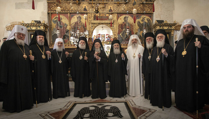 Προκαθήμενοι Τοπικών Εκκλησιών στη Σύνοδο στο Κολυμπάρι. Φωτογραφία: christianitytoday.com