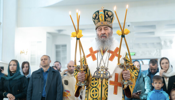 Μητροπολίτης Κιέβου Ονούφριος. Φωτογραφία: uoc-news.church