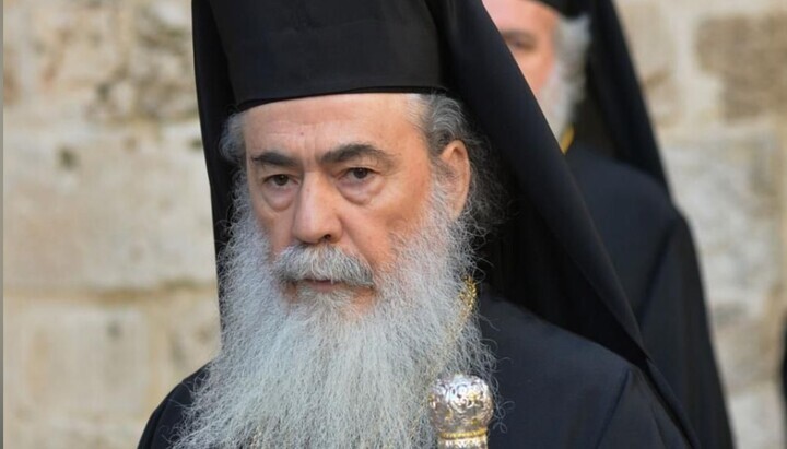 Πατριάρχης Θεόφιλος. Φωτογραφία: γραφείο τύπου της Εκκλησίας Ιεροσολύμων