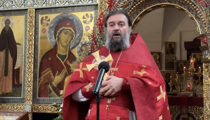 Πρωτοπρεσβύτερος Αντρέι Τκατσιόφ. Φωτογραφία: Το κανάλι του Τκατσιόφ στο rutube