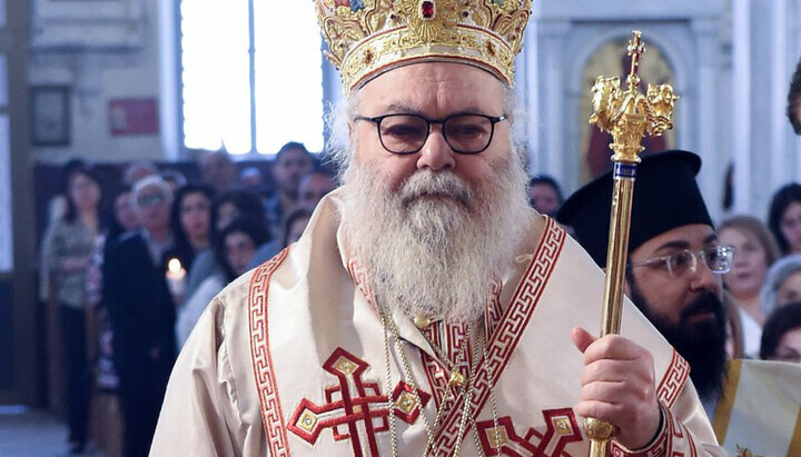 Πατριάρχης Αντιοχείας Ιωάννης. Φωτογραφία: Facebook του Πατριαρχείου Αντιοχείας