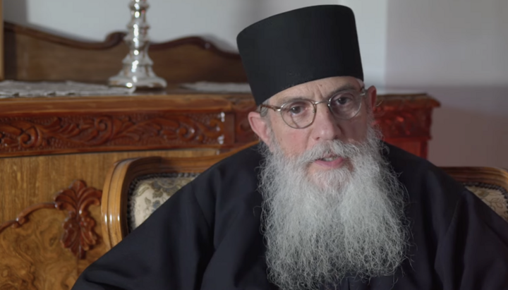 Έλληνας θεολόγος π. Αρσένιος Βλιαγκόφτης. Φωτογραφία: ΕΟΔ