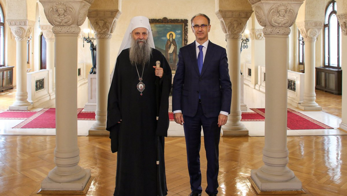 Ο Πρωθυπουργός της Σερβίας στον Πατριάρχη Πορφύριο