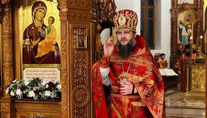 Αρχιμανδρίτης Παφνούτιος. Φωτογραφία: Facebook του Βαντίμ Ντομπρόβσκι