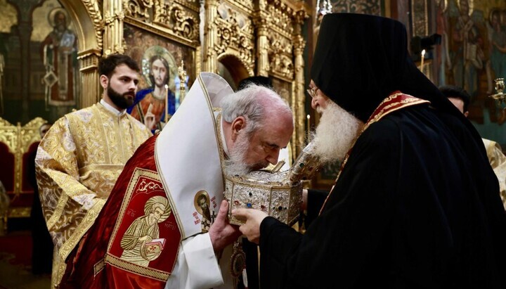 Η Τίμια κάρα του αγίου Ιωάννη του Χρυσοστόμου στο Βουκουρέστι